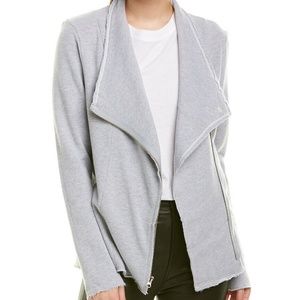 Michael Stars Raw Trim Jacket Grey Women's XS NWT